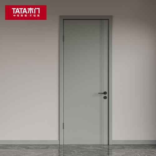 tata木门实木复合大门定制室内门卧室门房门t302