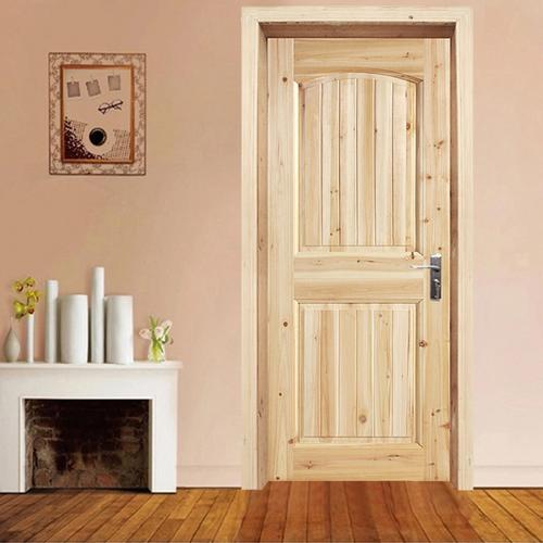 0成交190套订制纯五福门杉木原木房间套装门窗室内门实木门推拉门折叠